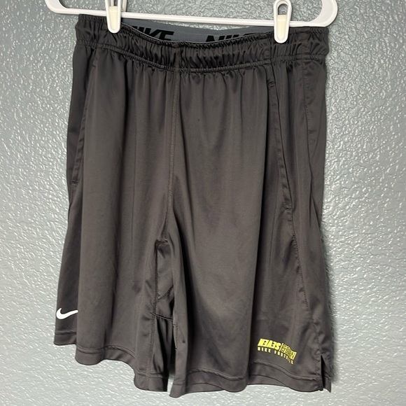Nike Other - Nike Football Athletic Shorts Size Medium Gray and Lime